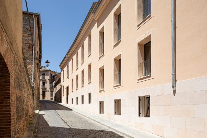 Reportaje de arquitectura de una residencia universitaria